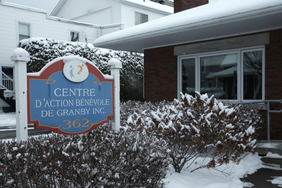 Bonhomme à lunettes à Granby en Estrie