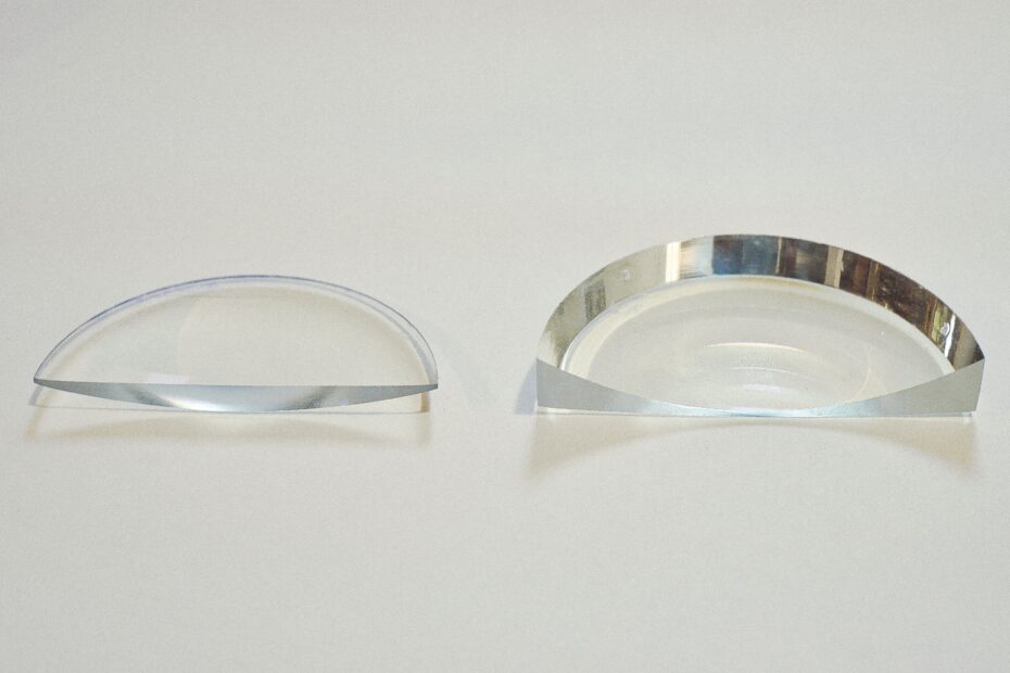 thinned lenses